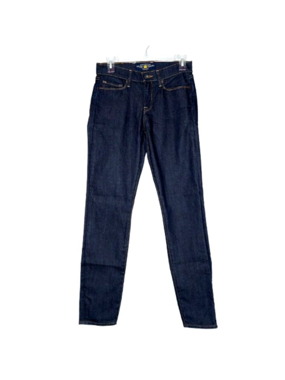 Lucky Brand Sofia Blue Dark Wash Mid-Rise Skinny Ankle Jeans - 4/27